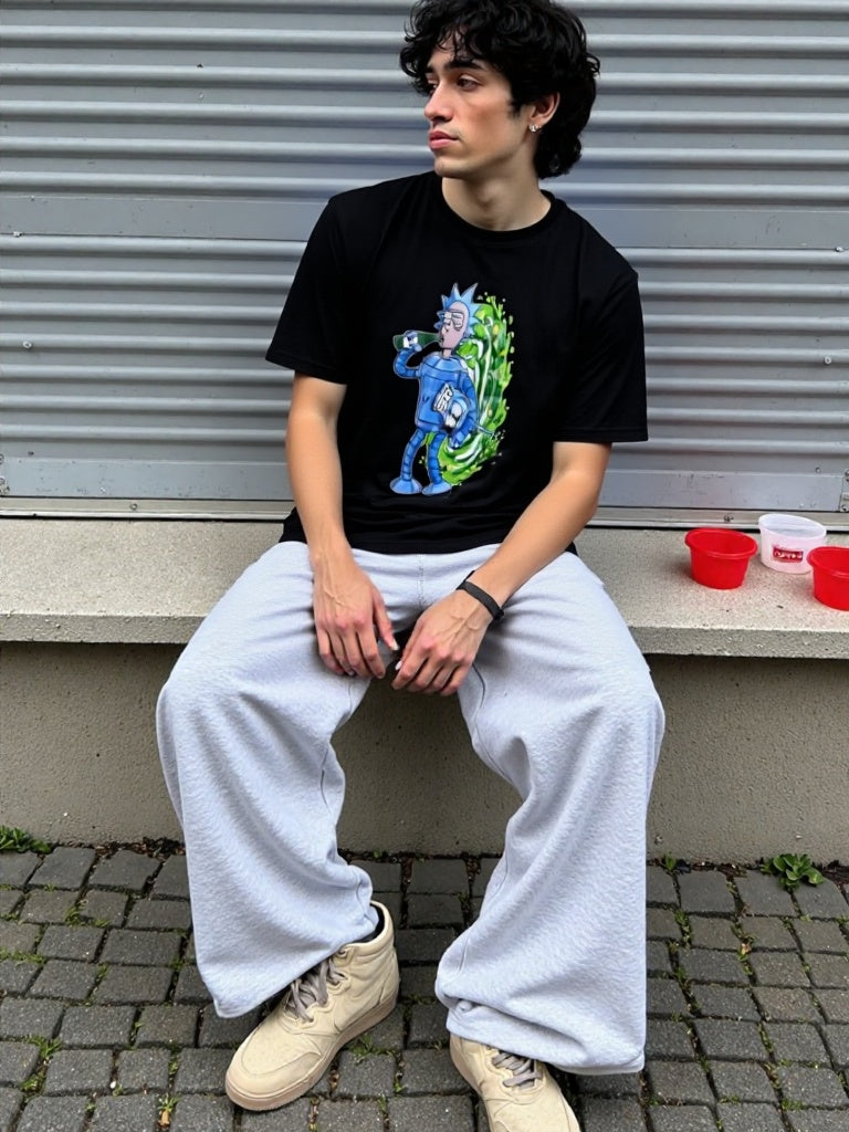 Camiseta Rick/Bender